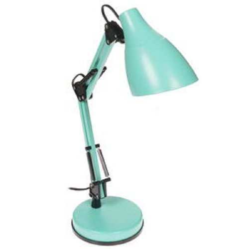 Светильник настольный Camelion KD-331 С16 230В 40Вт Е27 Мятный фото Светильник настольный Camelion KD-331 С16 230В 40Вт Е27 Мятный картинка